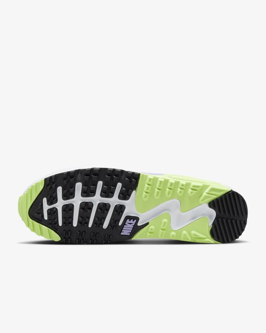 Nike Air Max 90 G Golf Shoes for Men & Women - White/Lilac/Barely Grape/Black