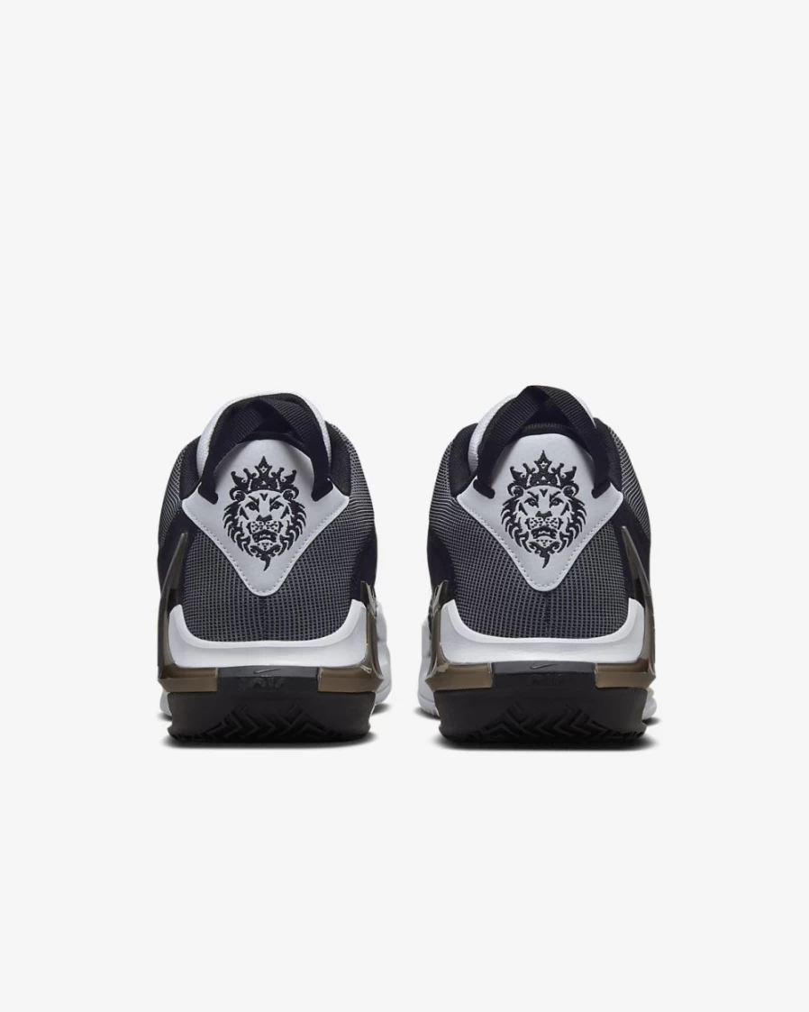Nike LeBron Witness 7 Basketball Shoes for Men & Women - White/Black/Metallic Silver