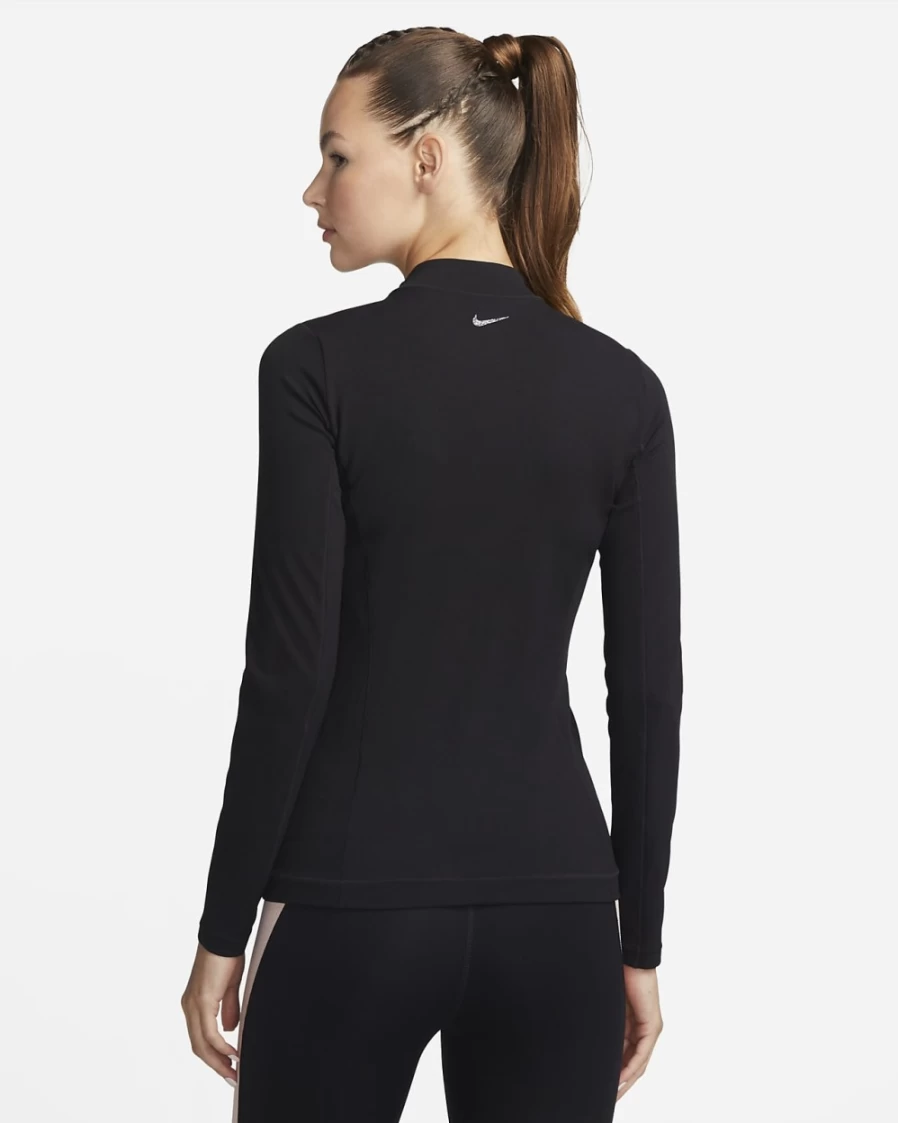 Nike Dri-FIT Luxe Women's Fitted Yoga Jacket - Black