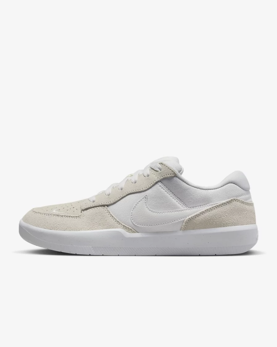 Nike SB Force 58 Skate Shoes for Men & Women - Summit White Colorway