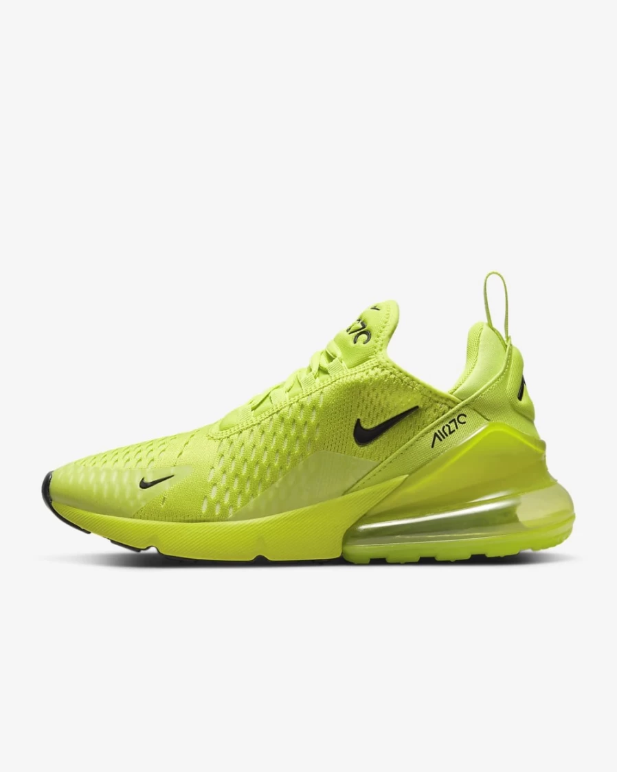 Nike Air Max 270 Women's Running Shoes - Atomic Green/Light Lemon Twist/Black