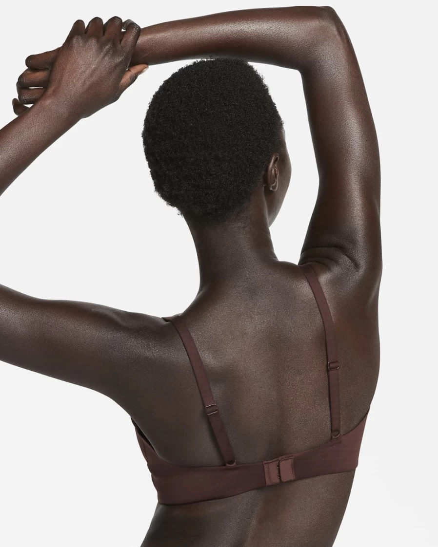Nike Women's Alate Minimalist Light-Support Padded Sports Bra - Earth/Red Bark Color