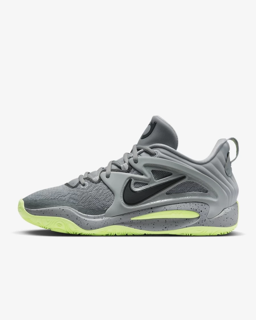 Nike KD15 Team Basketball Shoes for Men & Women - Wolf Grey/Wolf Grey/White