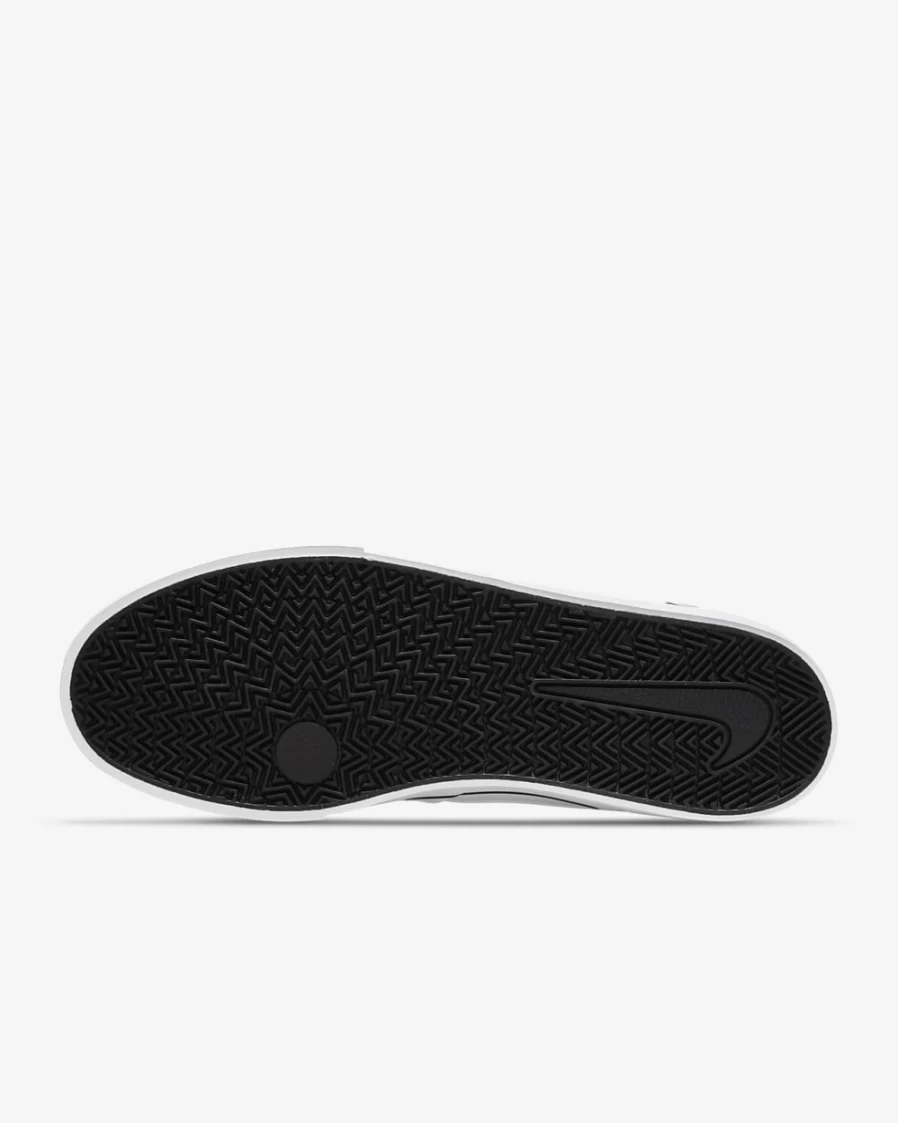 Nike SB Chron 2 Canvas Skate Shoes for Men & Women - White Triple White