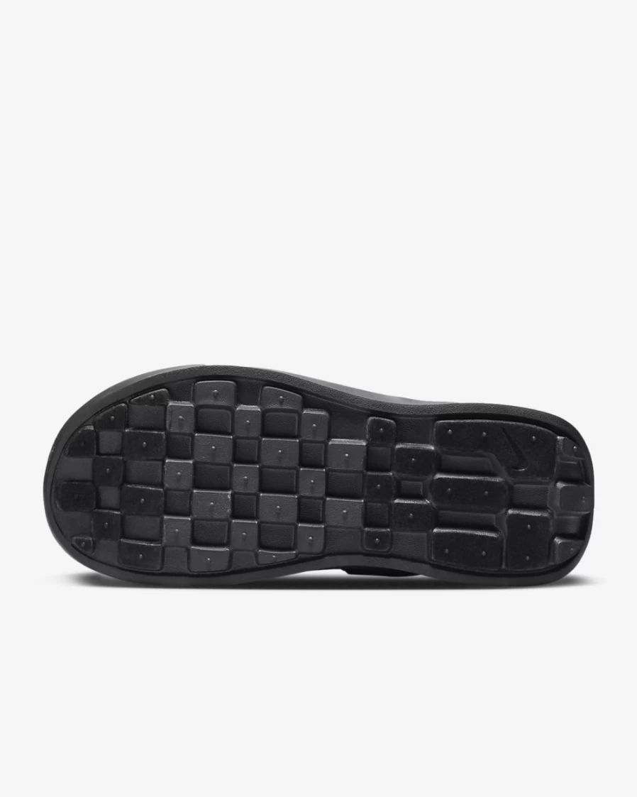 Nike Vista Women's Sandals - Black & Metallic Gold Sporty Comfort Slide Sandals for Women