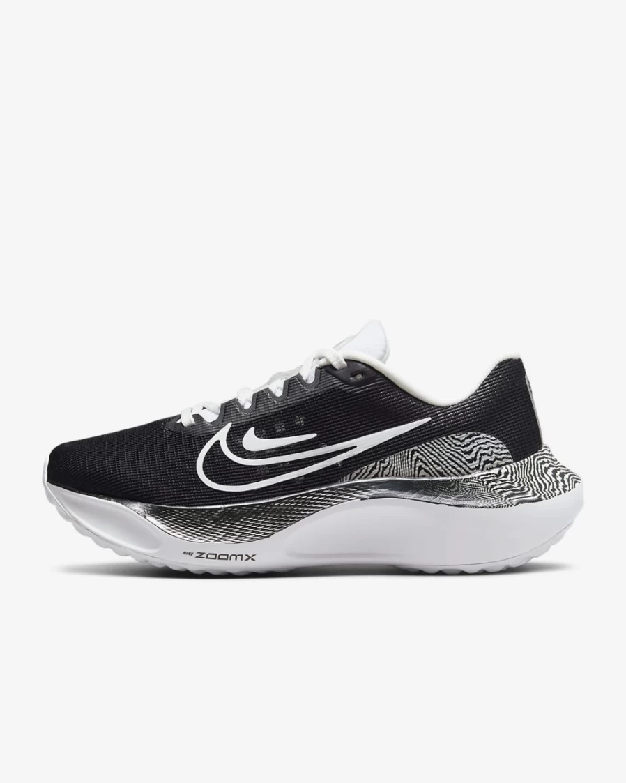 Nike Zoom Fly 5 Premium Women's Road Running Shoes - Black/Black/White