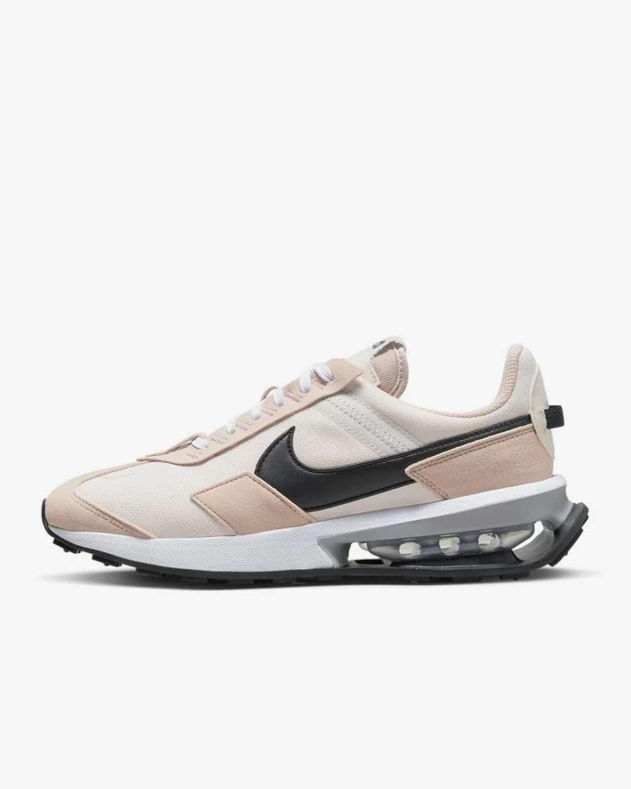 Nike Air Max Pre-Day Women's Shoes - Light Soft Pink/Pink Oxford/Metallic Silver/Black Running Sneakers