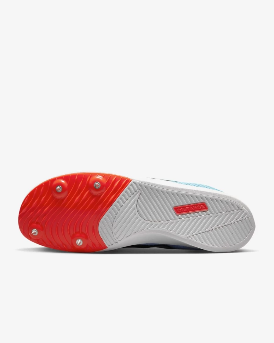 Nike Zoom Rival Track & Field Spikes for Men & Women - Blue Chill/Bright Crimson/White/Black Running Shoes