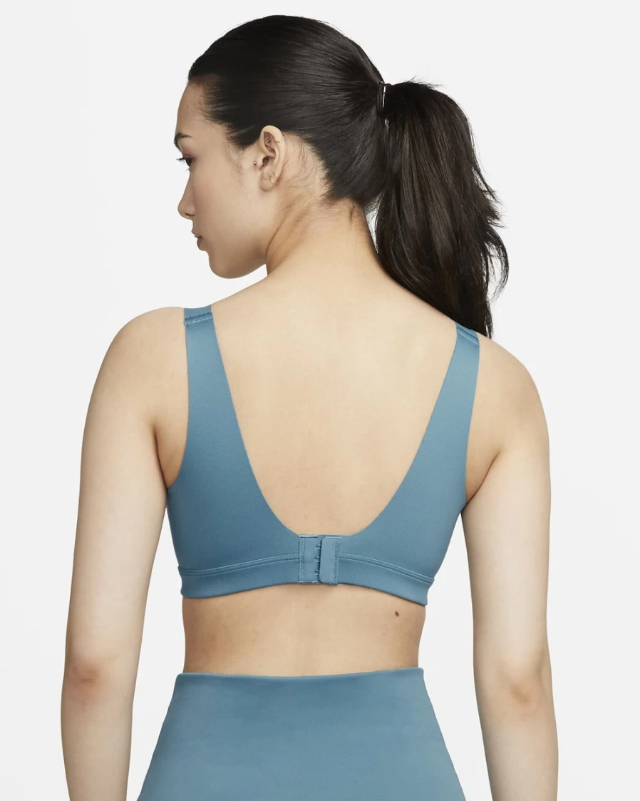 Nike Alpha Women's High-Support Padded Adjustable Sports Bra in Noise Aqua/Black