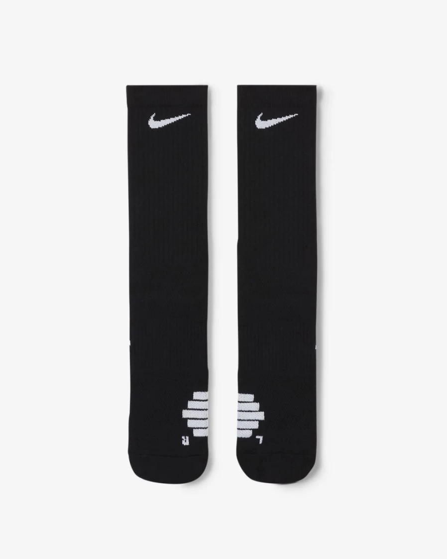 Nike Elite Crew Basketball Socks for Men & Women - Black/White High-Performance Athletic Socks