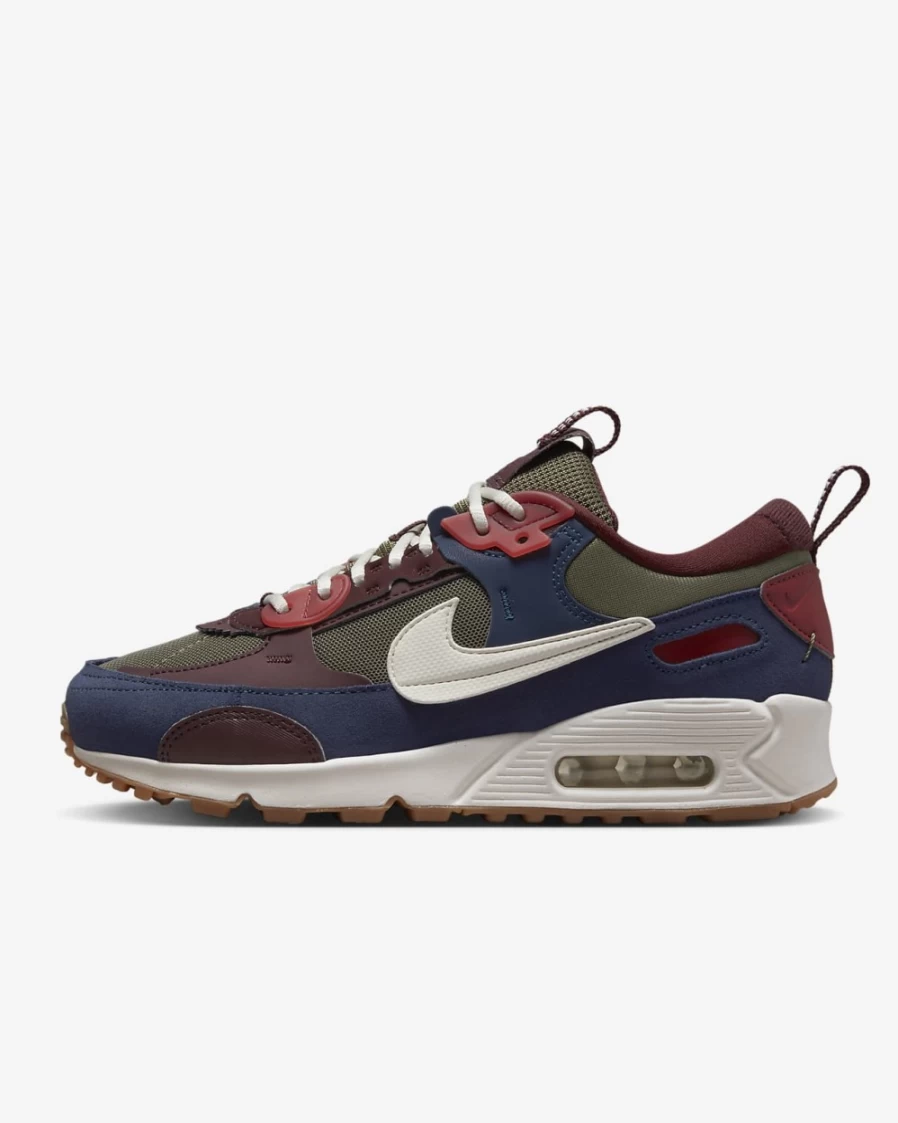 Nike Air Max 90 Futura Women's Shoes - Medium Olive/Canyon Rust/Midnight Navy/Phantom
