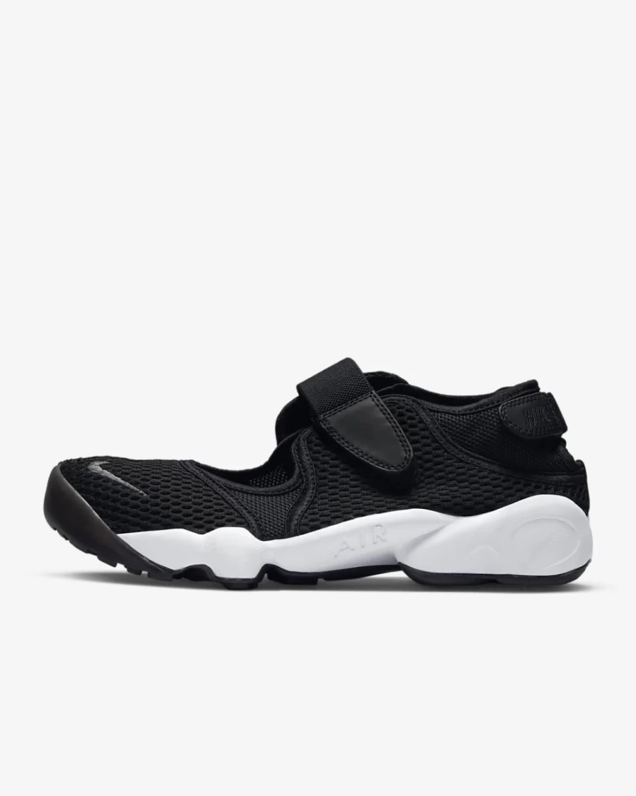 Nike Air Rift Breathe Women's Running Shoes - Black/White/Cool Grey