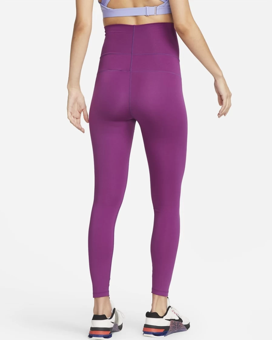 Nike Women's High-Waisted Maternity Leggings - Viotech/White