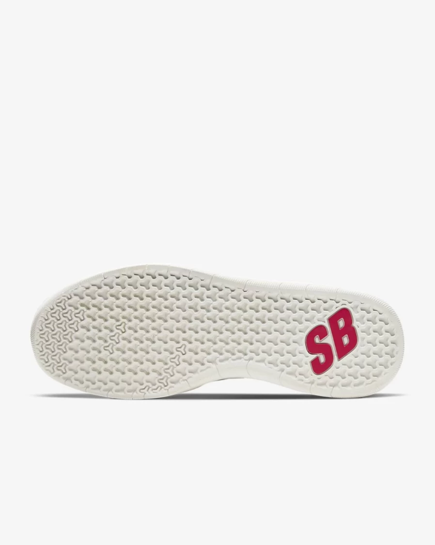 Nike SB Nyjah Free 2 Skate Shoes for Men & Women - Black/Metallic Silver/Sport Red