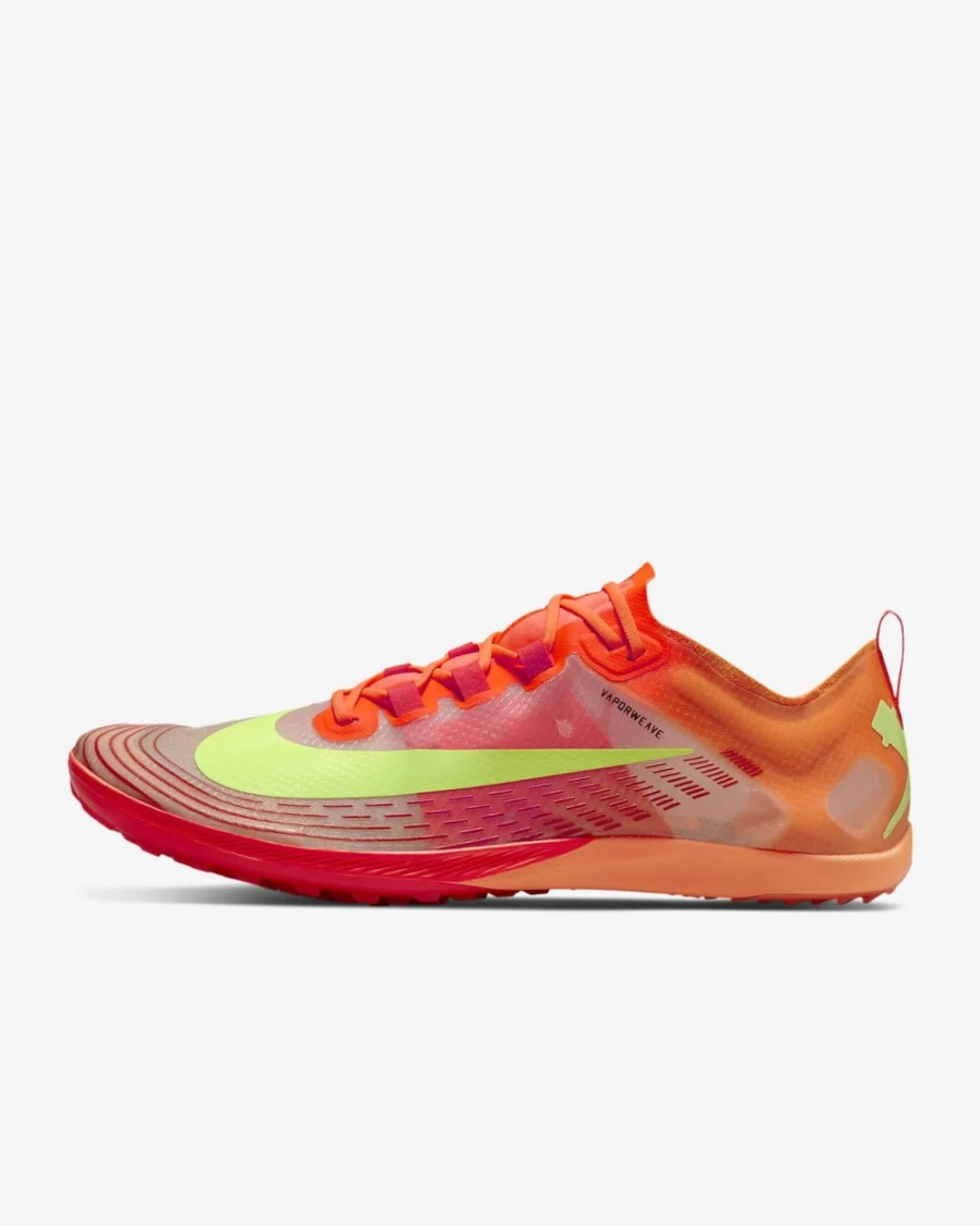 Nike Zoom Victory Waffle 5 Track & Field Spikes for Men & Women - Total Orange/Bright Crimson/Black/Volt Running Shoes