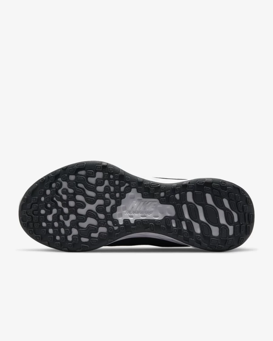 Nike Revolution 6 Next Nature Women's Wide Road Running Shoes - Black/Dark Smoke Grey/Cool Grey/White