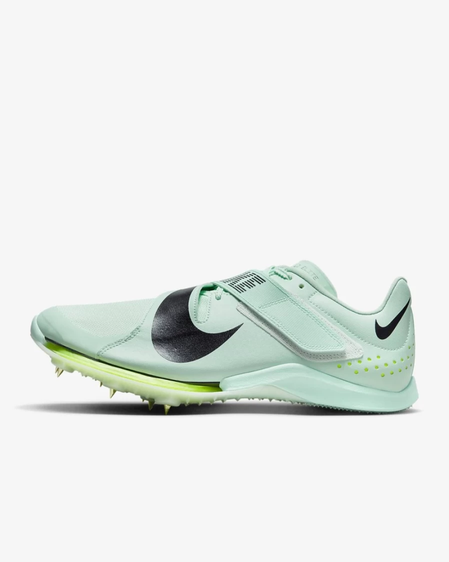 Nike Air Zoom LJ Elite Track & Field Spikes for Men & Women - Mint Foam/Volt/Cave Purple