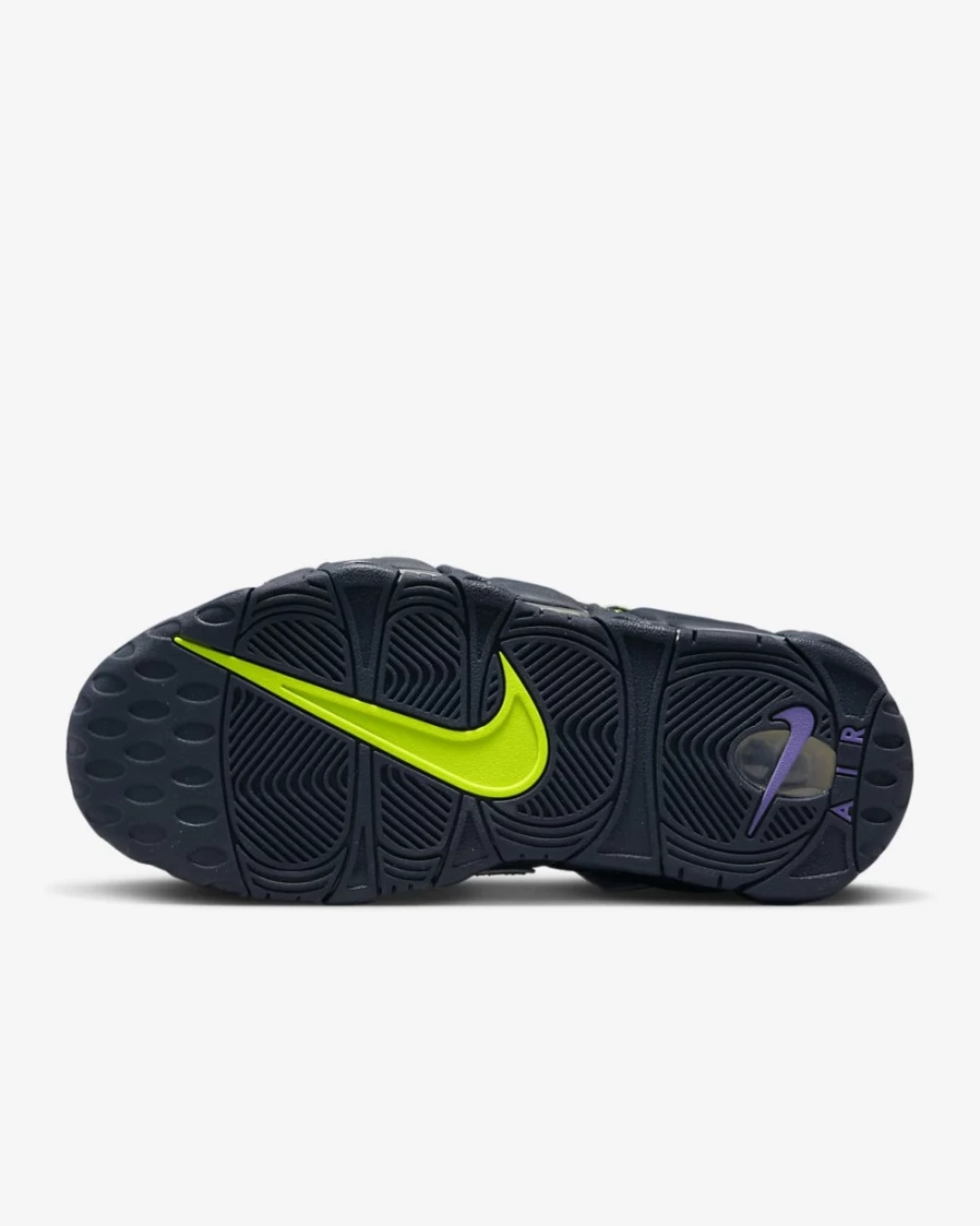 Nike Air More Uptempo Serena Williams Dark Obsidian Space Purple Volt Summit White Women's Sneakers