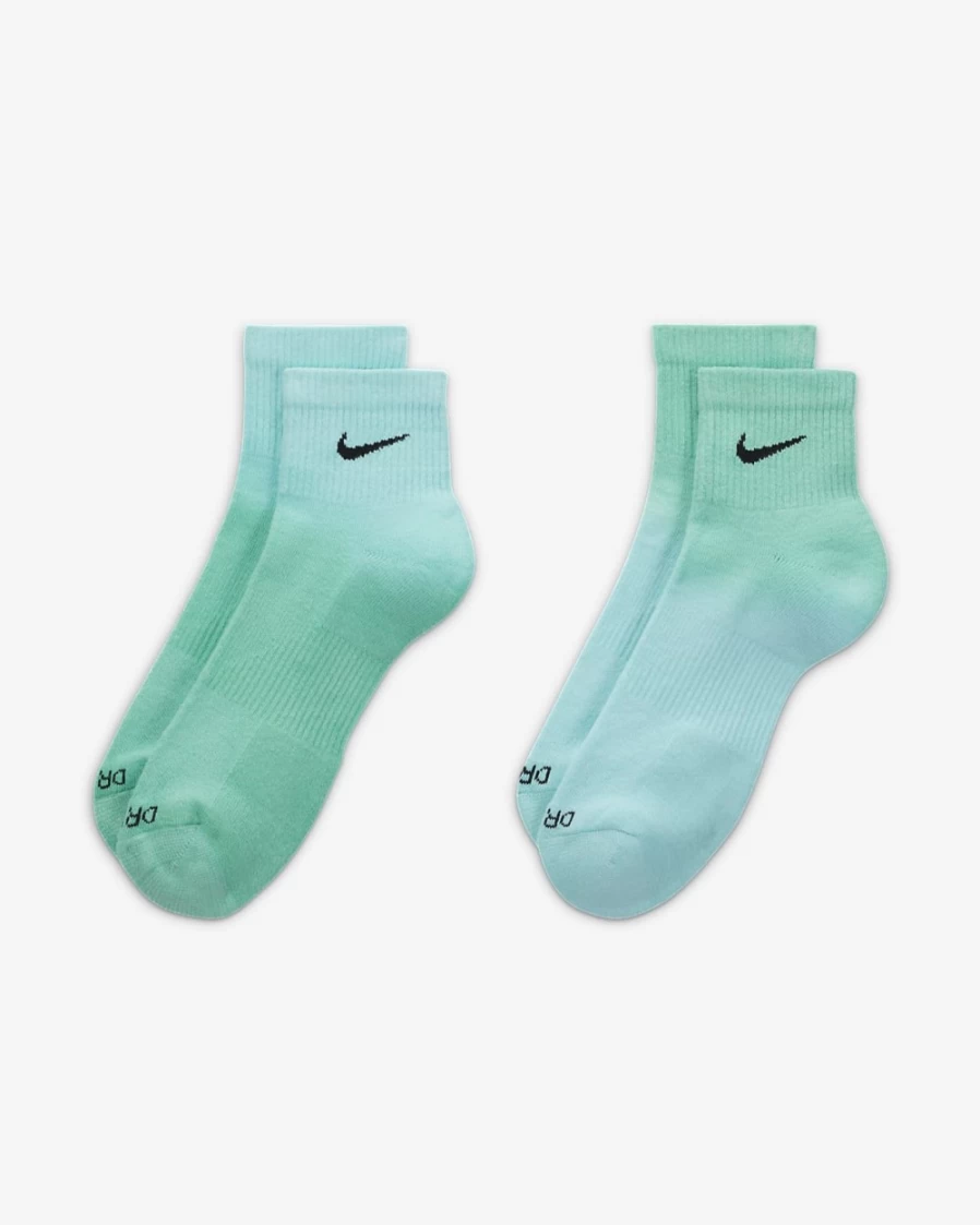 Nike Everyday Plus Cushioned Ankle Socks for Men & Women - Multi-Color Comfort Athletic Socks