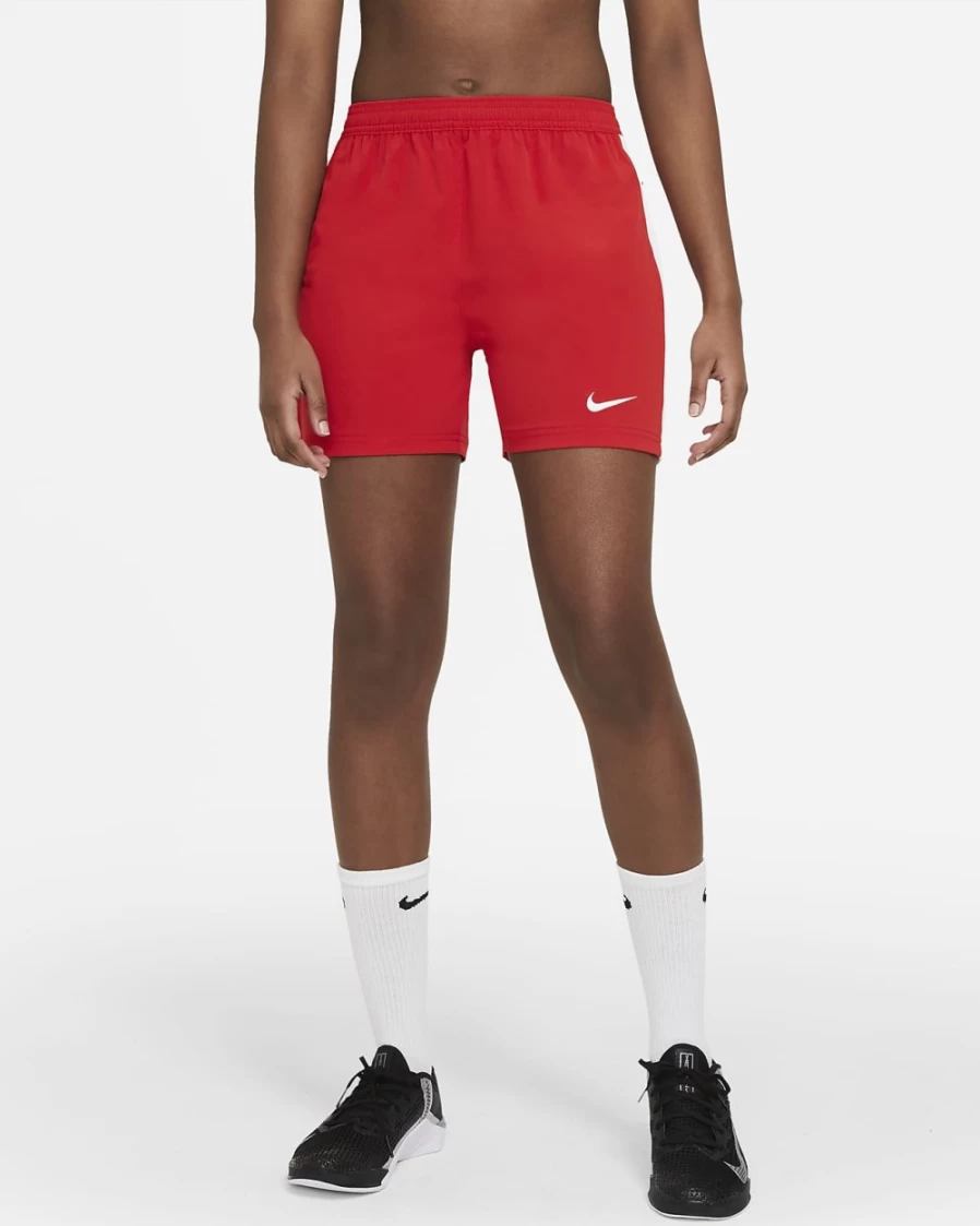 Nike Vapor Women's Flag Football Shorts - Team Scarlet/White Game Day Apparel