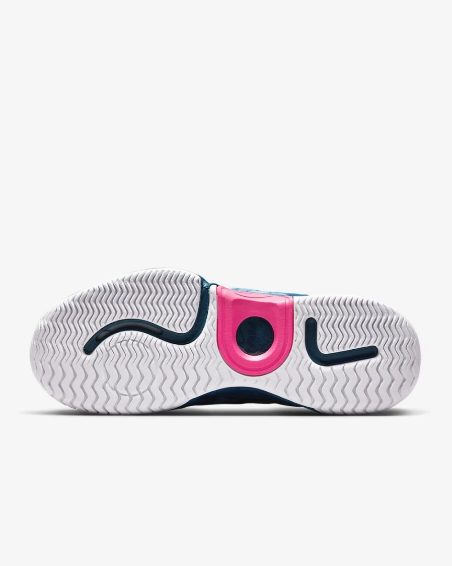Nike Women's Air Zoom GP Turbo Naomi Osaka Tennis Shoes - Glacier Blue/Valerian Blue/Cerulean/Hyper Pink - Hard Court