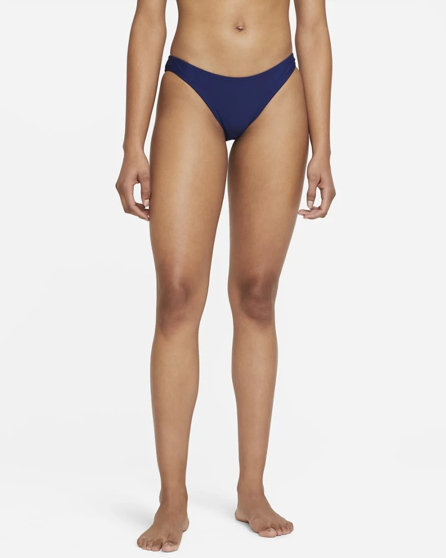 Nike Women's Essential Cheeky Bottom - Blue Void Swimwear