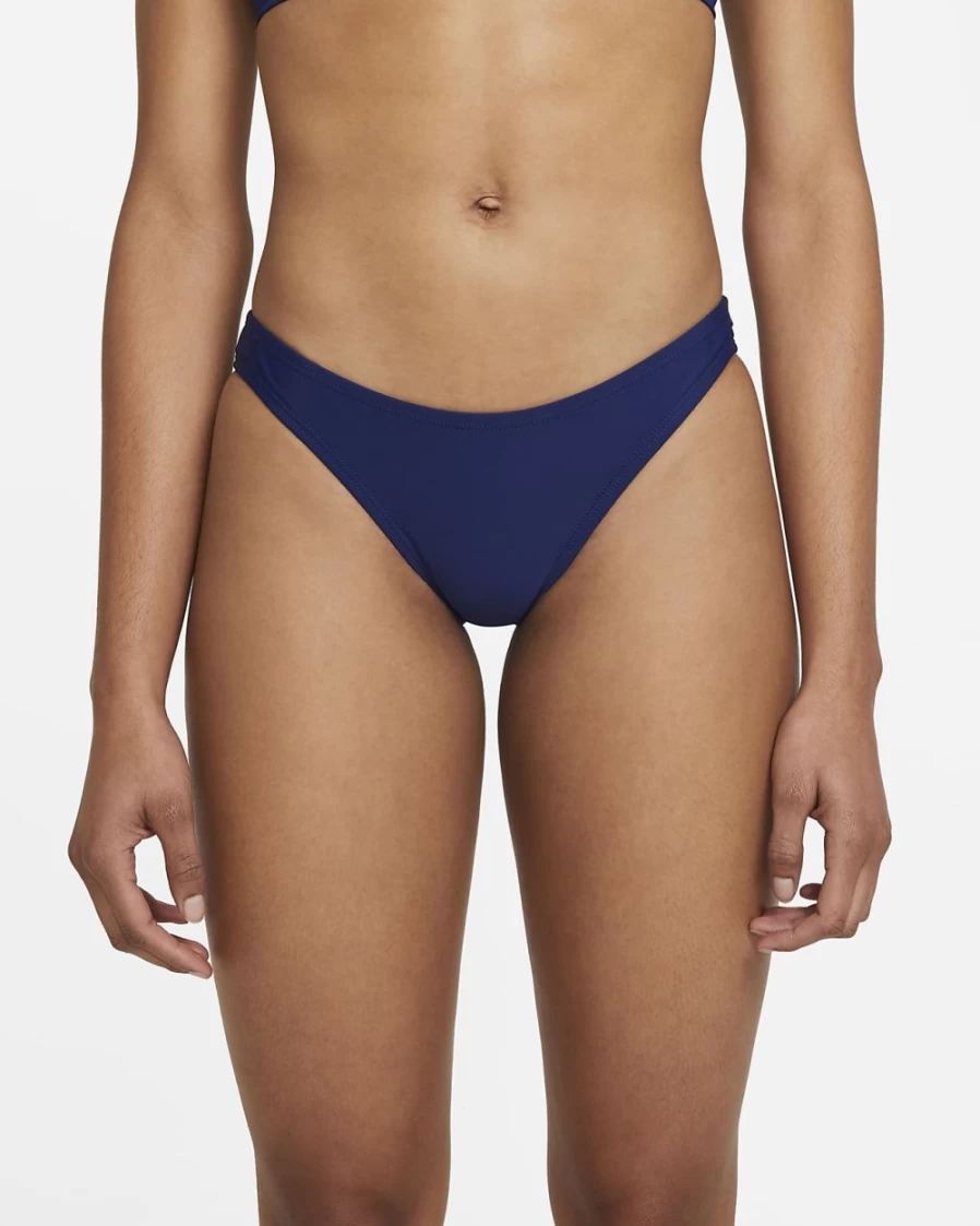 Nike Women's Essential Cheeky Bottom - Blue Void Swimwear