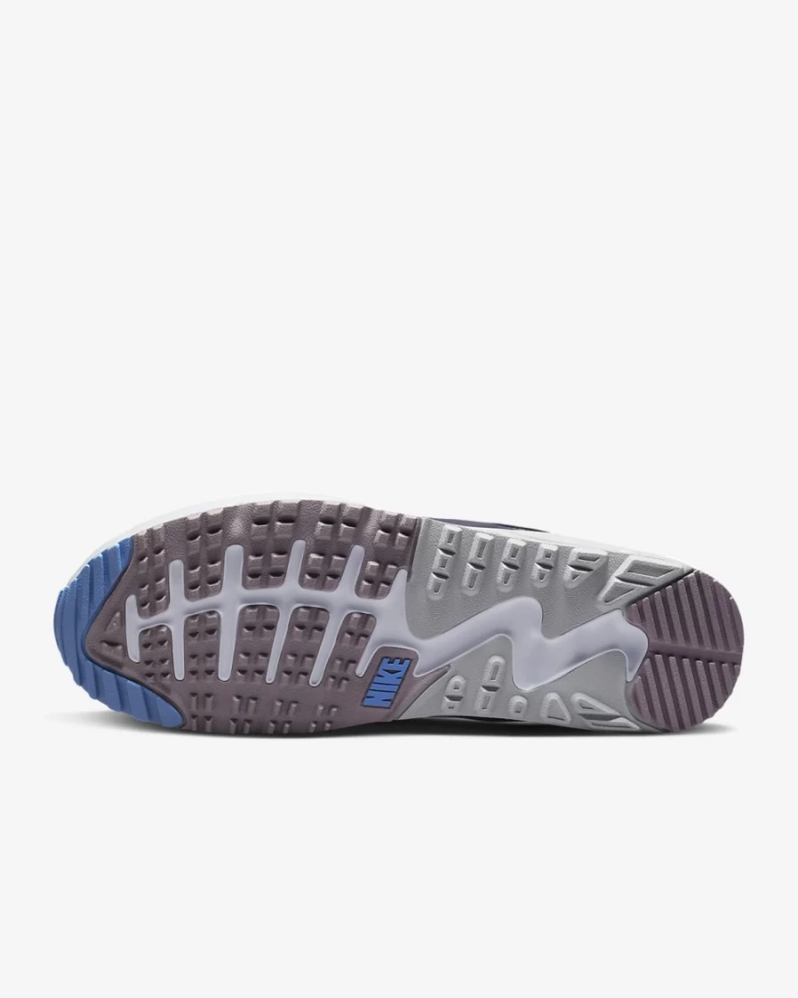Nike Air Max 90 G NRG Golf Shoes for Men & Women - White/Purple Smoke/University Blue/Cave Purple