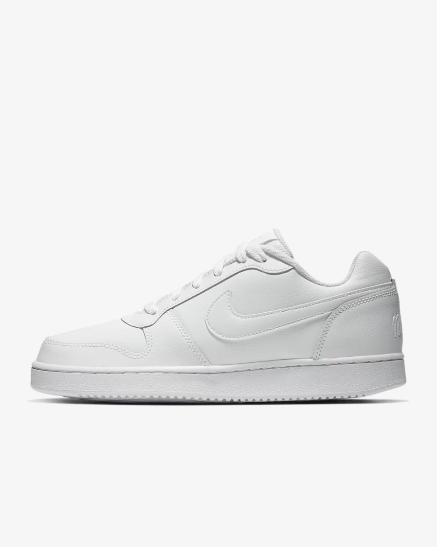 Nike Ebernon Low Women's Sneakers in White/White - Lightweight Comfortable Athletic Shoes