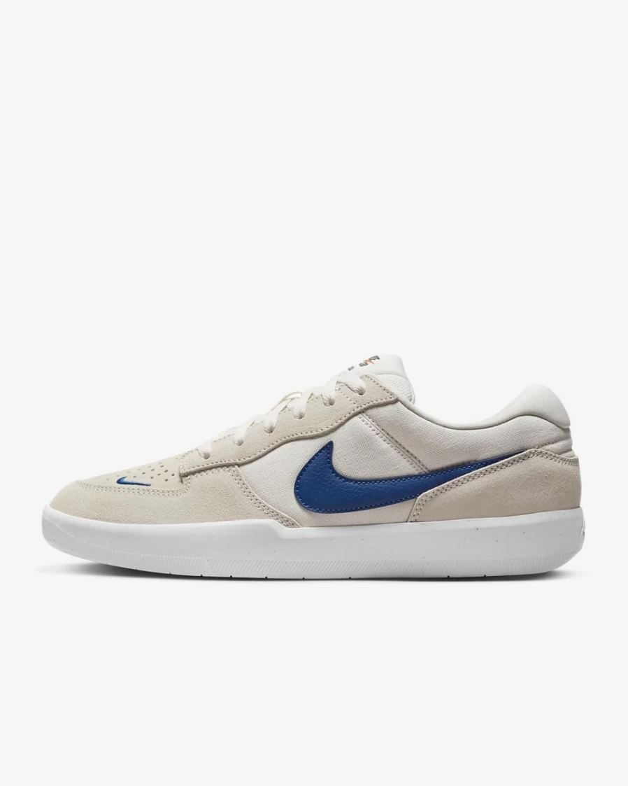 Nike SB Force 58 Skate Shoes for Men & Women - Phantom/White/Blue Jay Colorway
