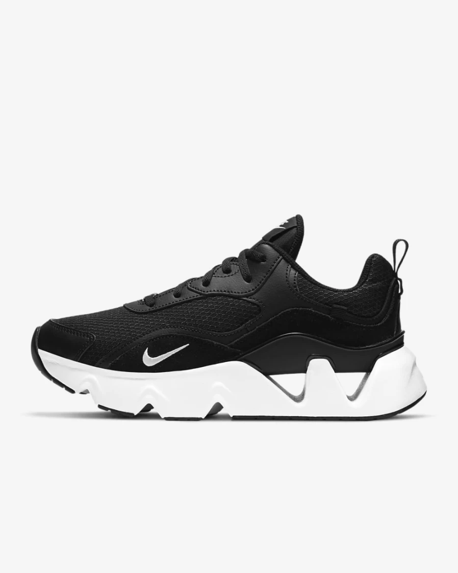 Nike Ryz 365 2 Women's Running Shoes - Black/White Athletic Sneakers for Women