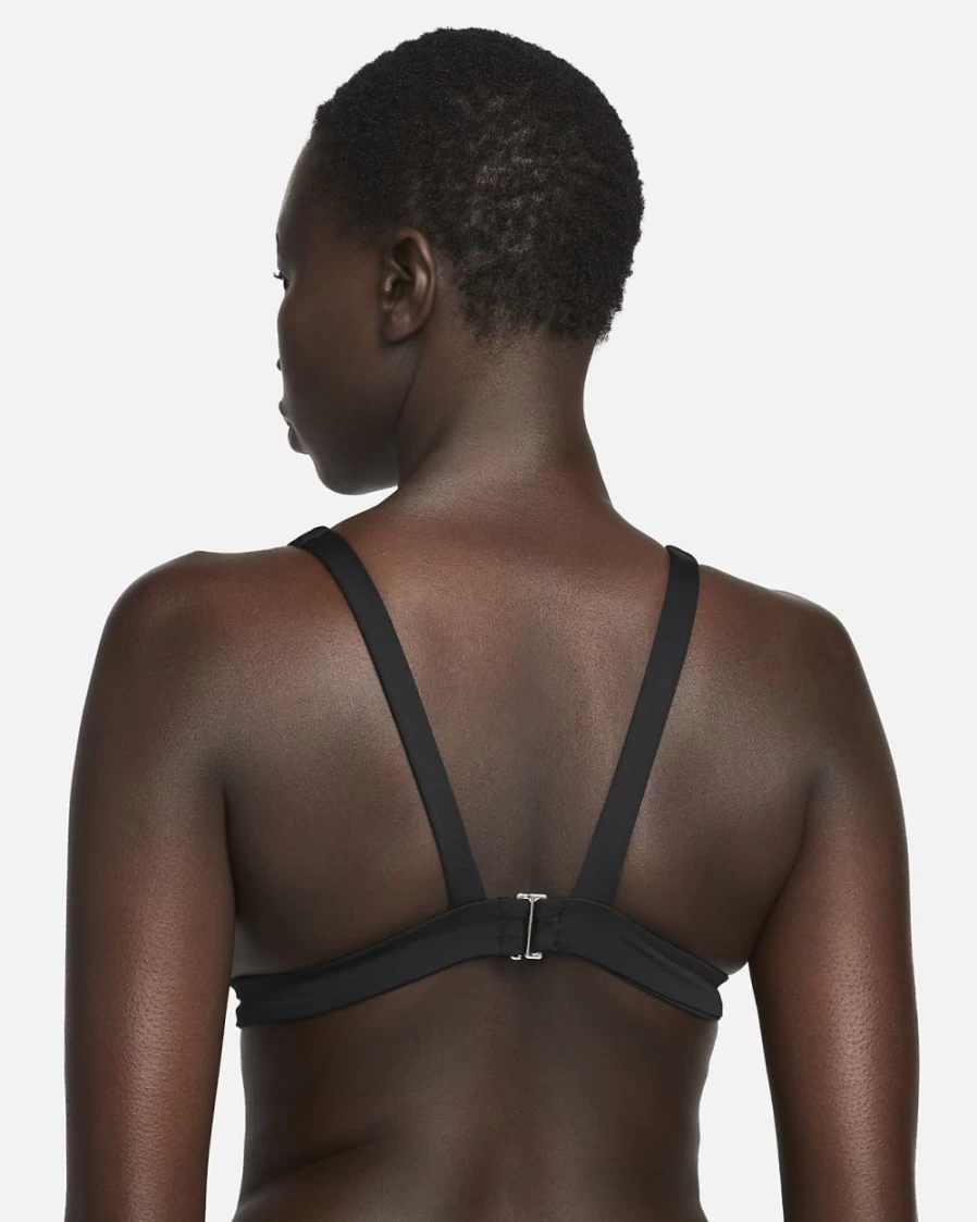Nike Women's Essential Bralette Bikini Top - Black
