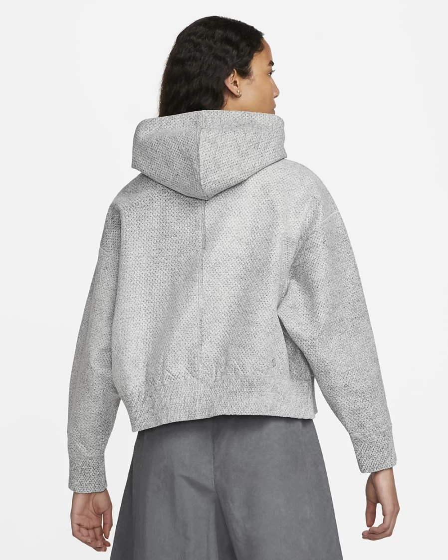 Nike Women's Forward Hoodie - Lightweight Pullover in Smoke Grey & Heather Colors
