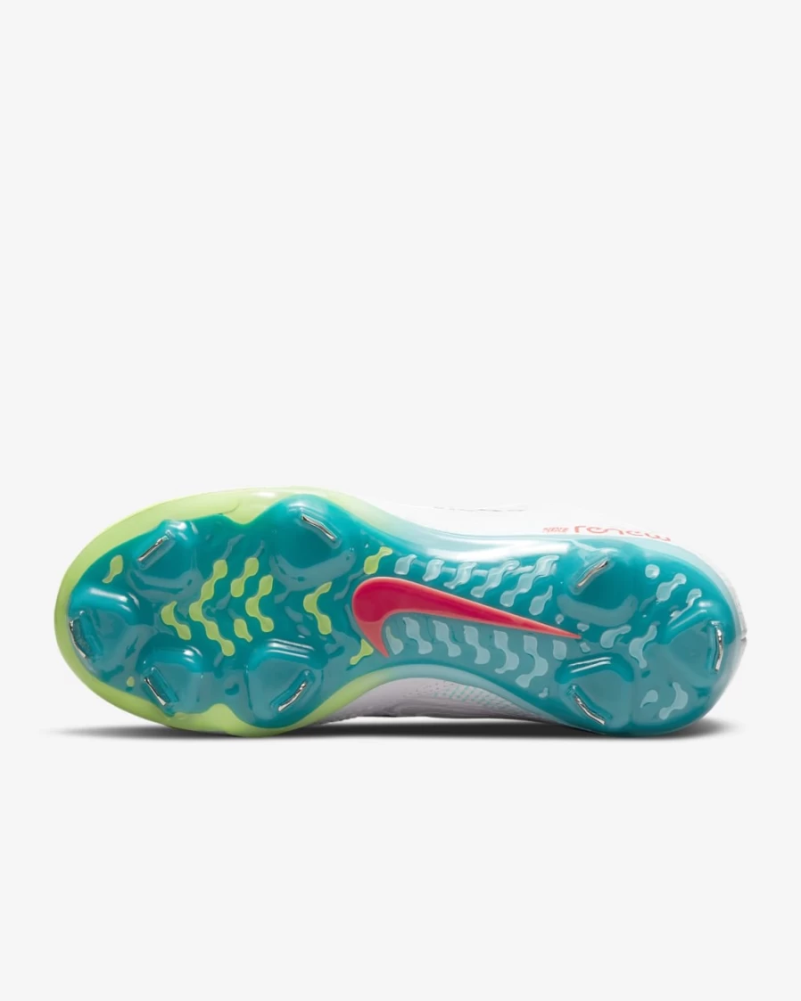 Nike Hyperdiamond 4 Pro Women's Softball Cleats - White/Turbo Green/Aurora Green/Black
