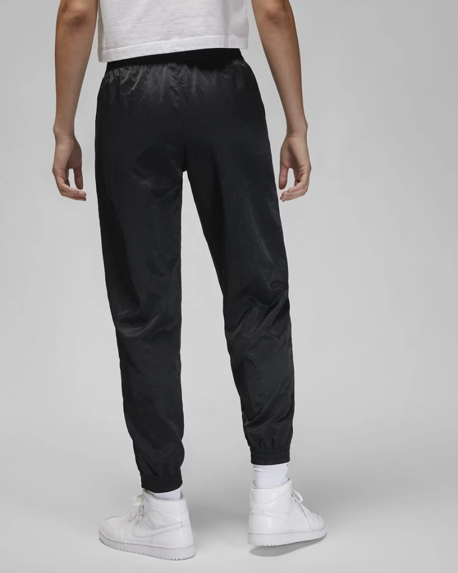 Nike Jordan Woven Pants for Women - Black & White Athletic Style