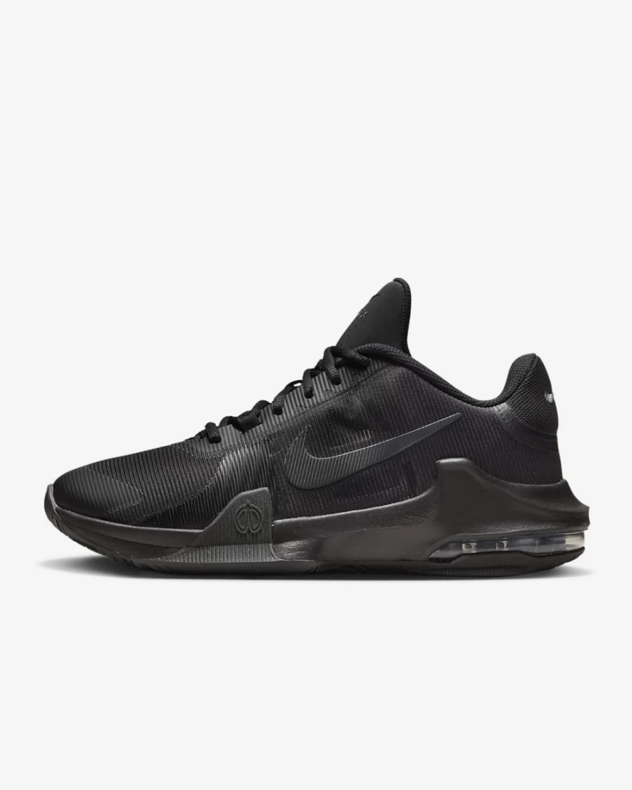 Nike Air Max Impact 4 Basketball Shoes for Men & Women - Black/Off Noir/Anthracite