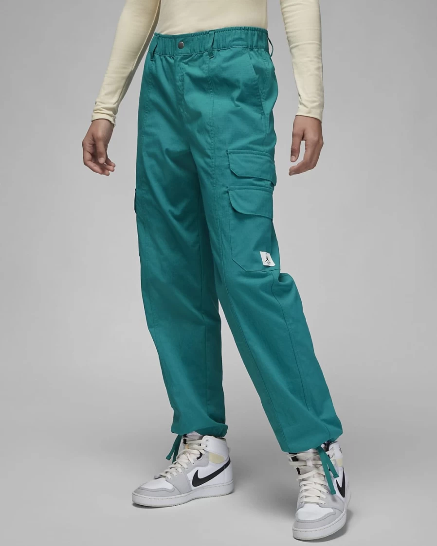 Nike Jordan Flight Chicago Women's Pants - Bright Spruce Athletic Trousers for Women