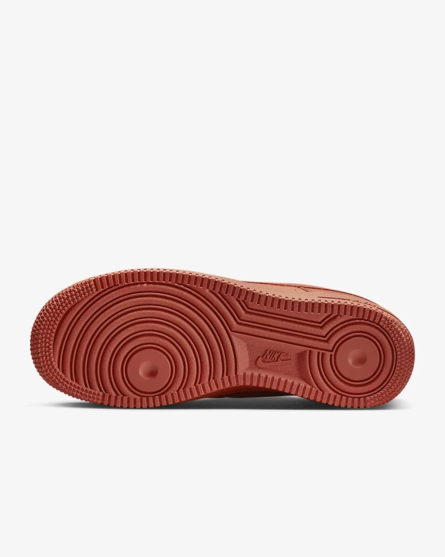 Nike Air Force 1 '07 Women's Shoes - Mantra Orange/Cinnabar/White, Casual Sneakers for Women