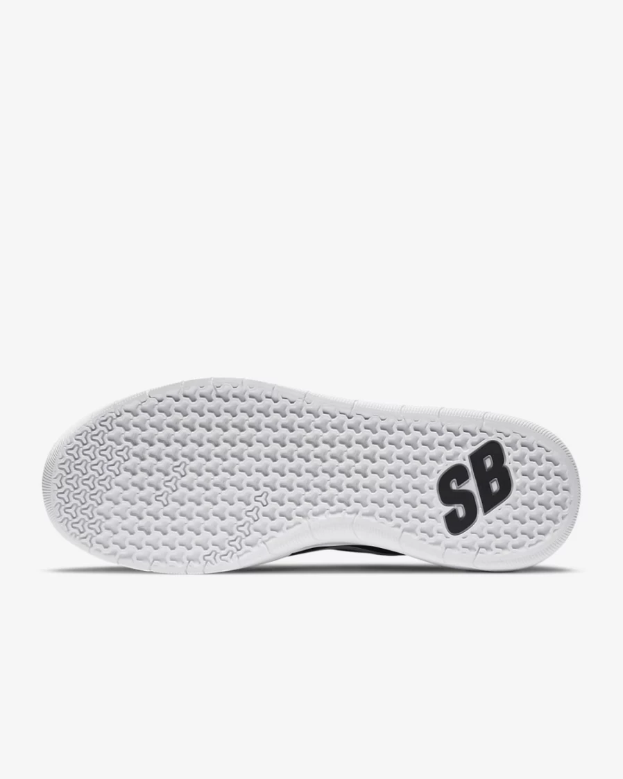 Nike SB Nyjah Free 2 Skate Shoes for Men & Women - Black/White Skateboarding Sneakers