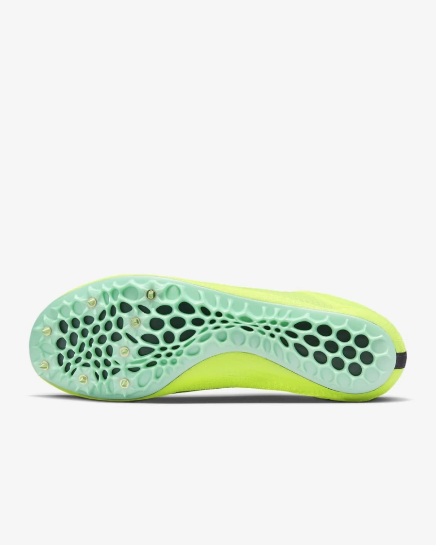 Nike Zoom Superfly Elite 2 Track & Field Sprinting Spikes for Men & Women - Volt/Mint Foam/Cave Purple