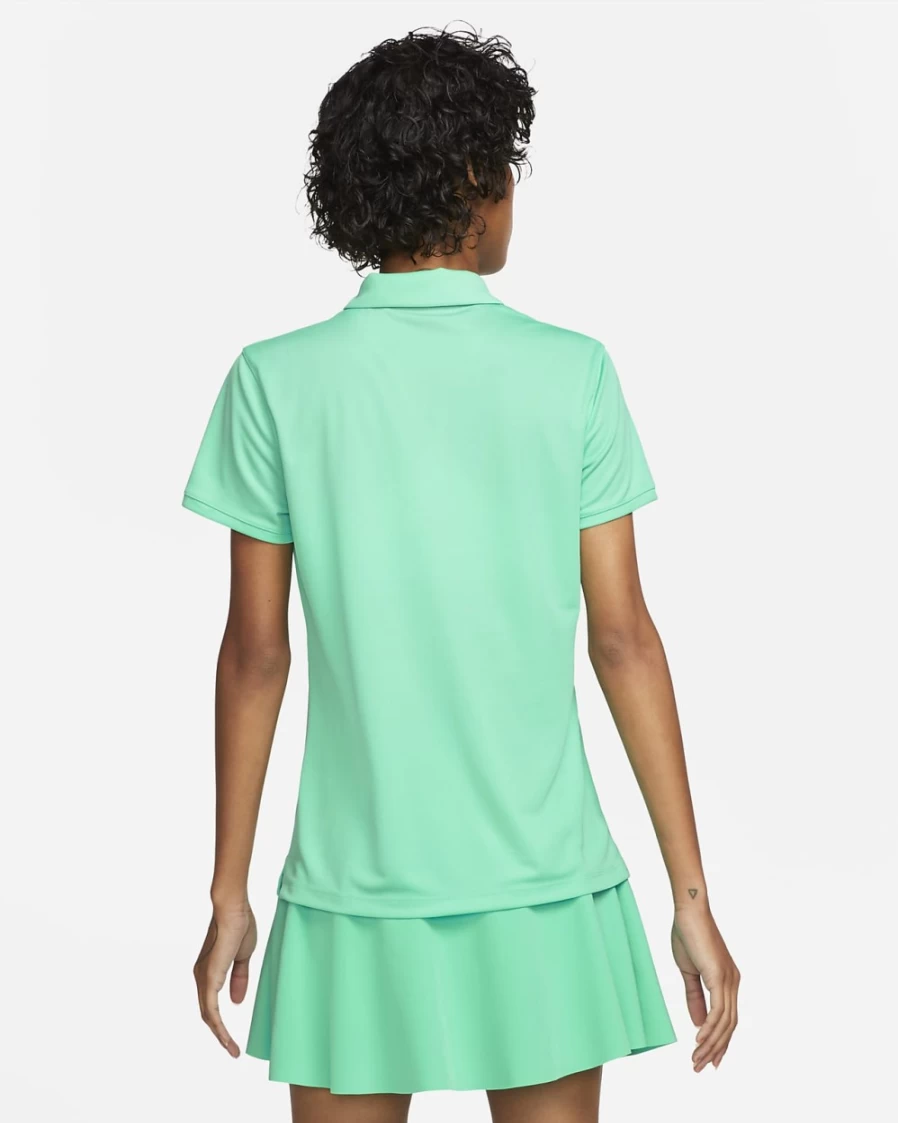 Nike Dri-FIT Victory Women's Light Menta/Black Golf Polo Shirt