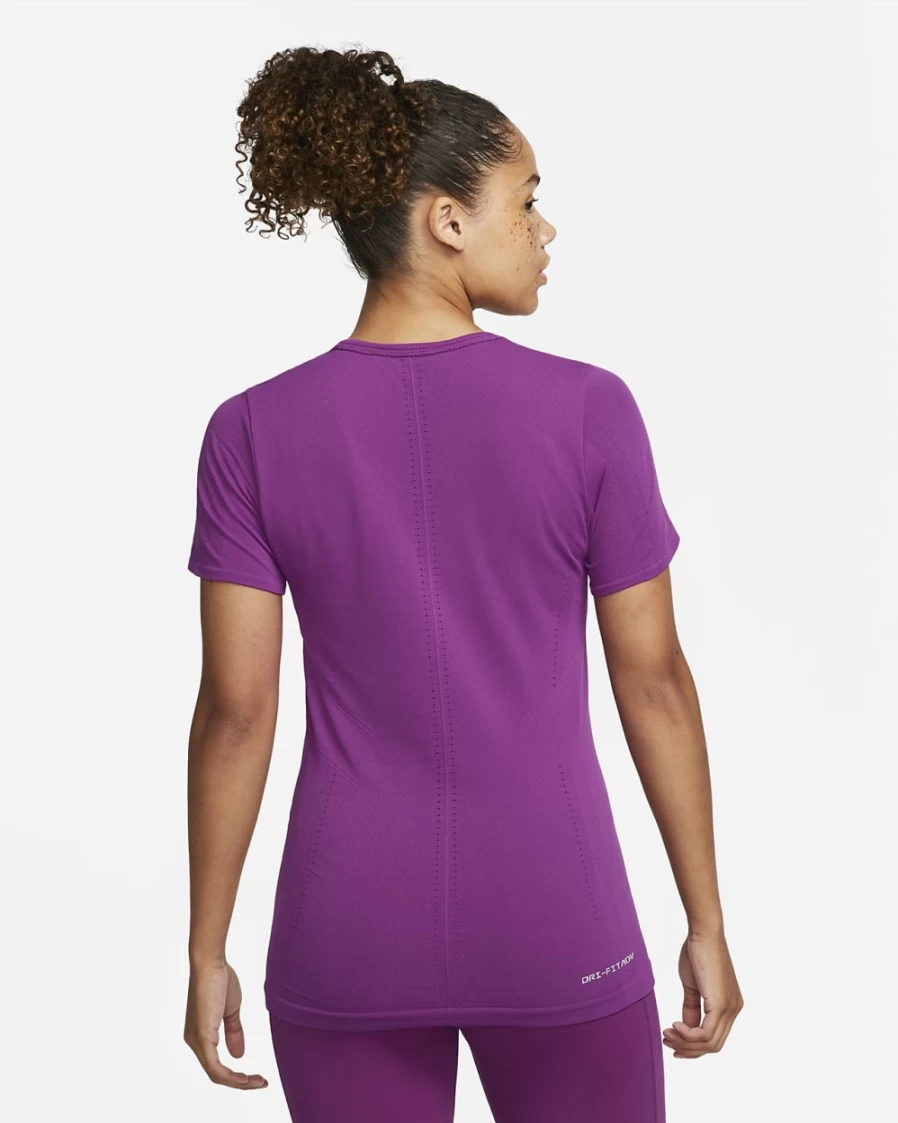Nike Dri-FIT ADV Aura Women's Viotech Slim-Fit Short-Sleeve Workout Top