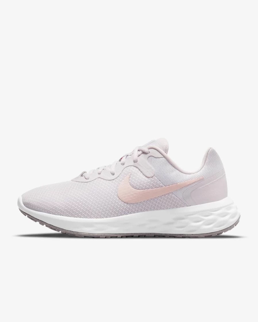 Nike Revolution 6 Next Nature Women's Light Violet/White/Champagne Road Running Shoes