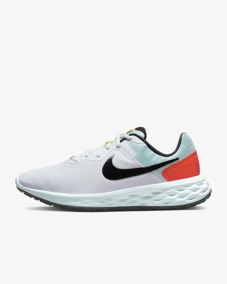 Nike Revolution 6 Next Nature Women's Road Running Shoes - White/Glacier Blue/Copa/Black