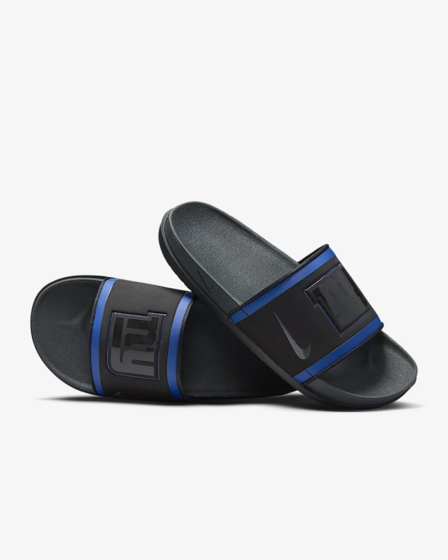 Nike Offcourt NFL New York Giants Slide Sandals for Men & Women - Black/University Red/Game Royal/Anthracite