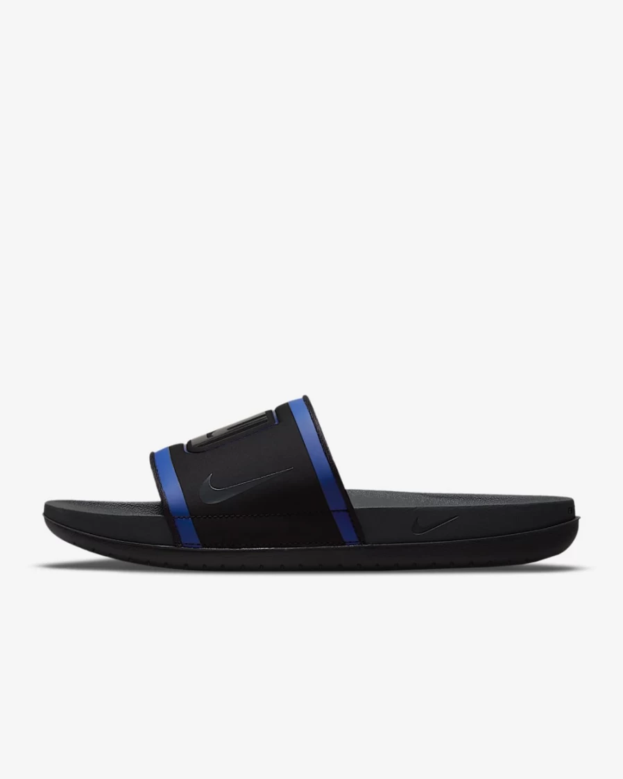 Nike Offcourt NFL New York Giants Slide Sandals for Men & Women - Black/University Red/Game Royal/Anthracite