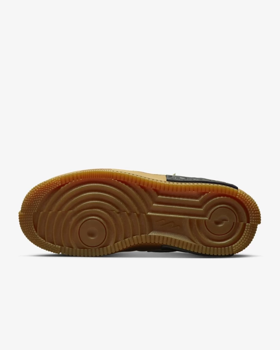 Nike Women's Air Force 1 Fontanka Sneakers in Sesame/Black