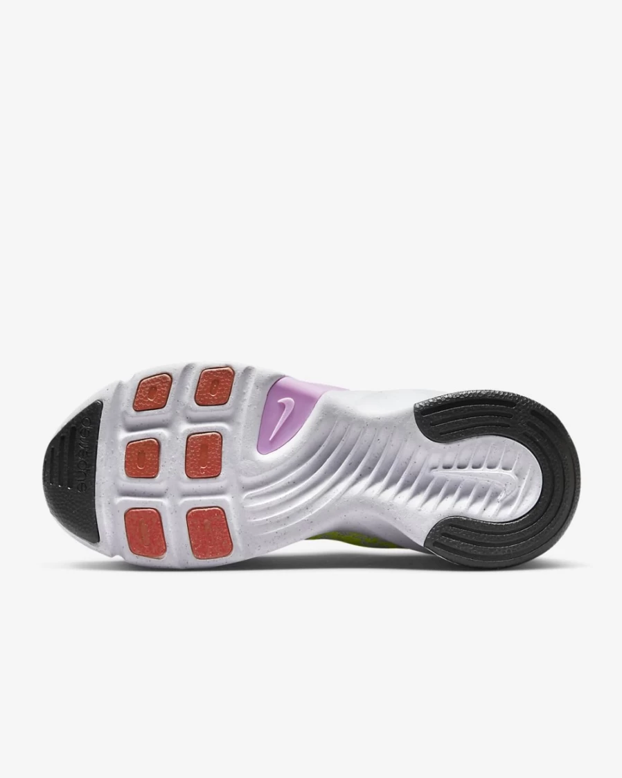 Nike SuperRep Go 3 Flyknit Next Nature Women's Training Shoes - Volt/White/Rush Fuchsia/Black
