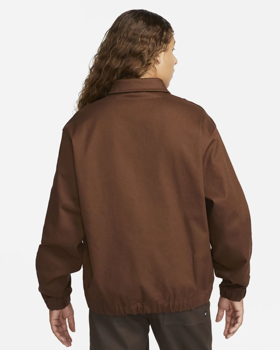 Nike SB Lightweight Skate Jacket for Men & Women - Cacao Wow/White