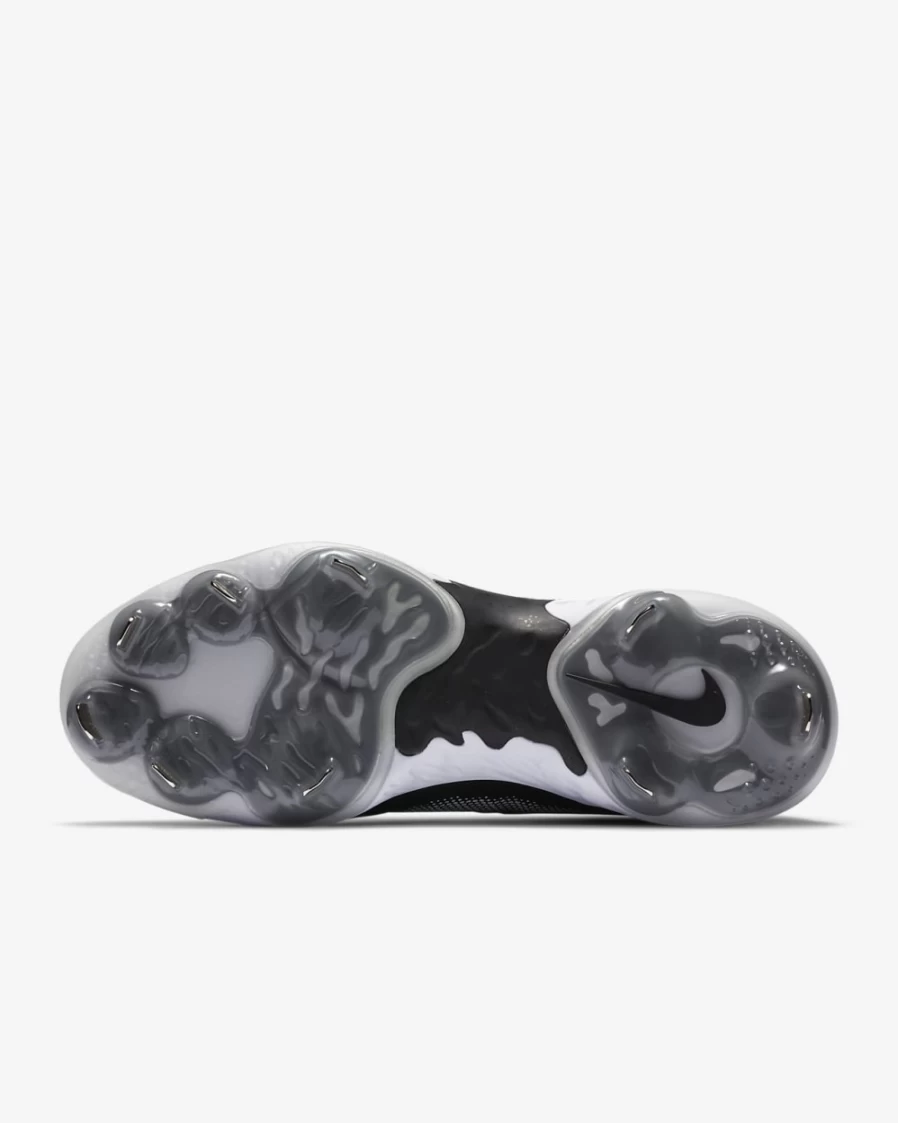 Nike Alpha Huarache Elite 3 Low Baseball Cleats for Men & Women - Black/Light Smoke Grey/White